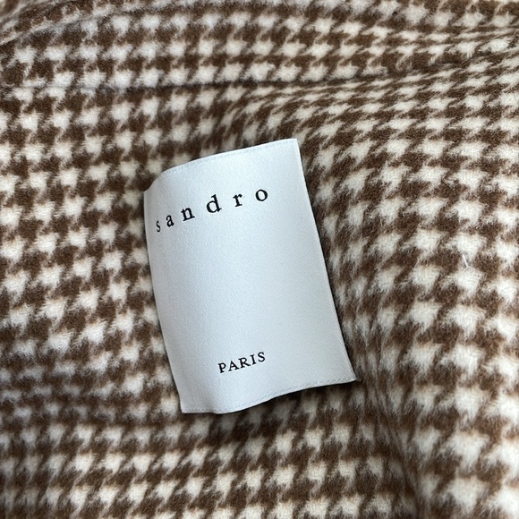 Sandro Wool Coat NWOT - Picture 7 of 10